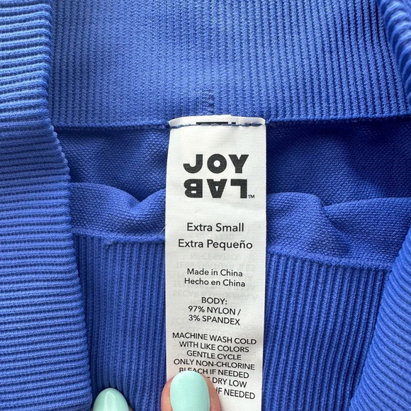 Joy Lab Blue Leggings - Picture 2 of 3